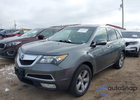 2011 Acura Mdx из США, поврежденный, VIN 02HNY2H68BH531273